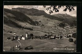 AK Oberiberg, Ortsansicht mit Ibergeregg