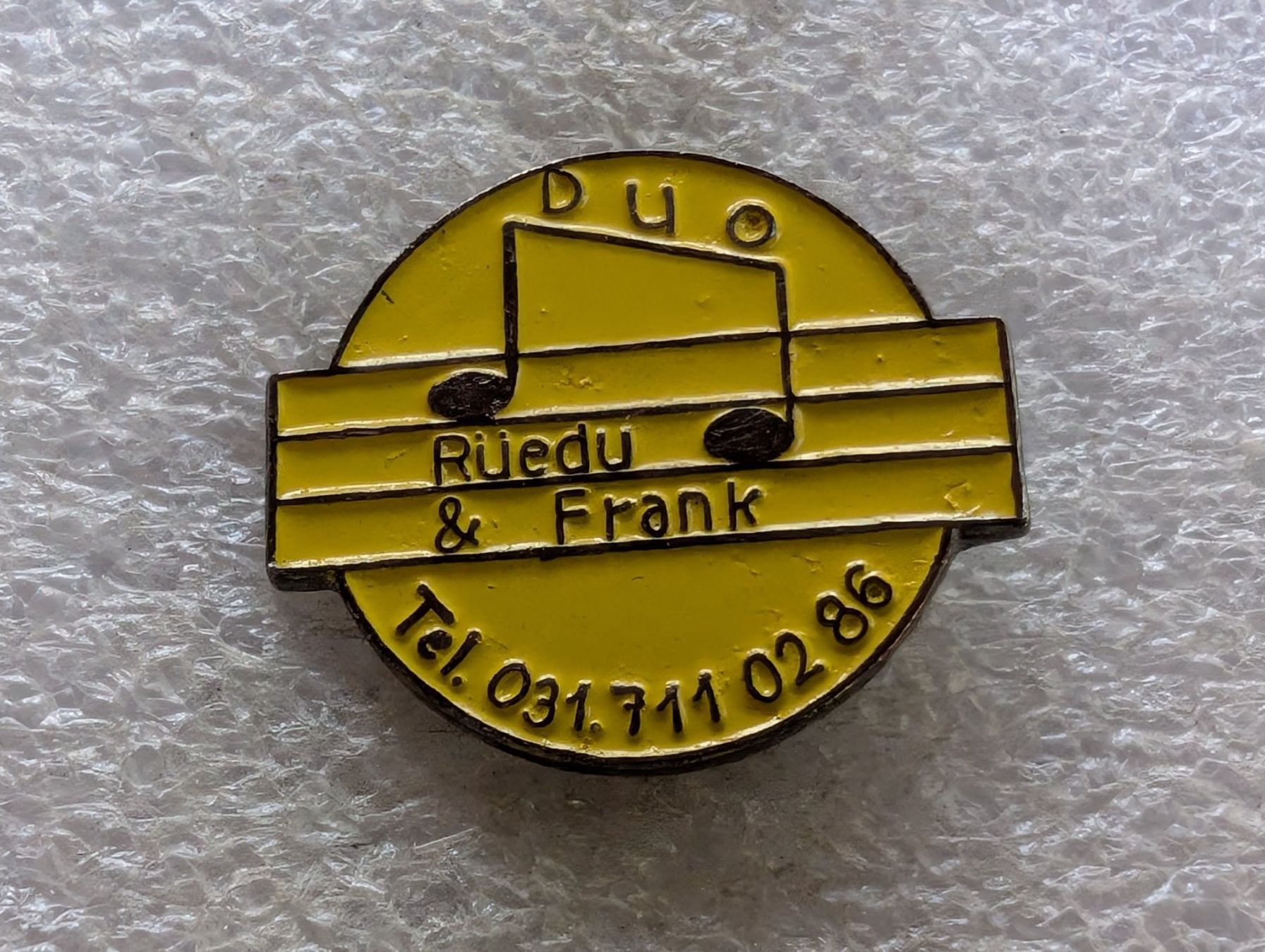 Plaquettes & Badges: Ansteckpin 191: Ruedu & Frank – D'occasion à Oppligen par Pin-Fall-Shop