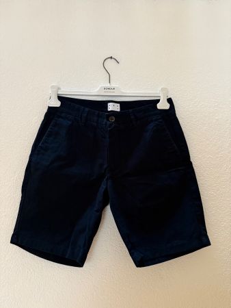 Asket Shorts in dunkelblau Grösse W28
