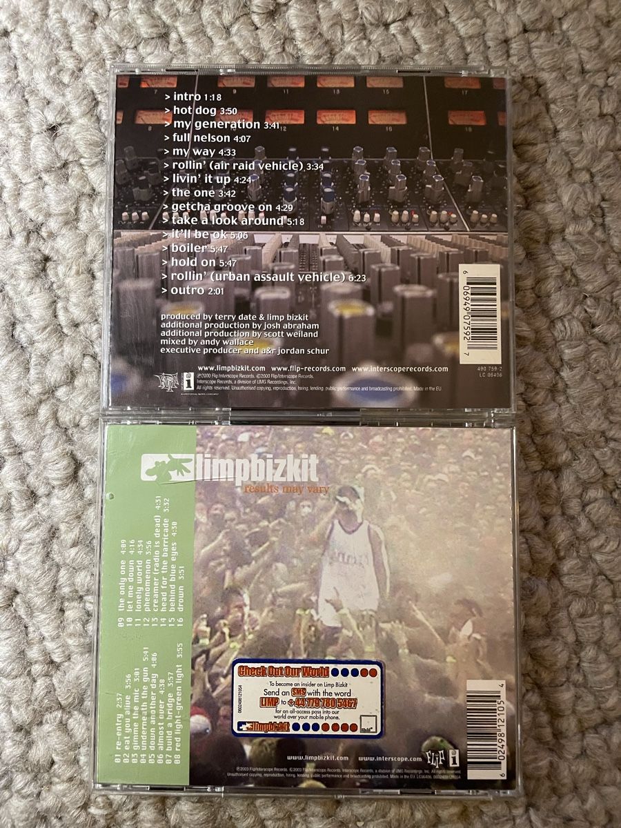 CD: 2x Limp Bizkit – Usato da Reinach AG venduto da trigger7811 2