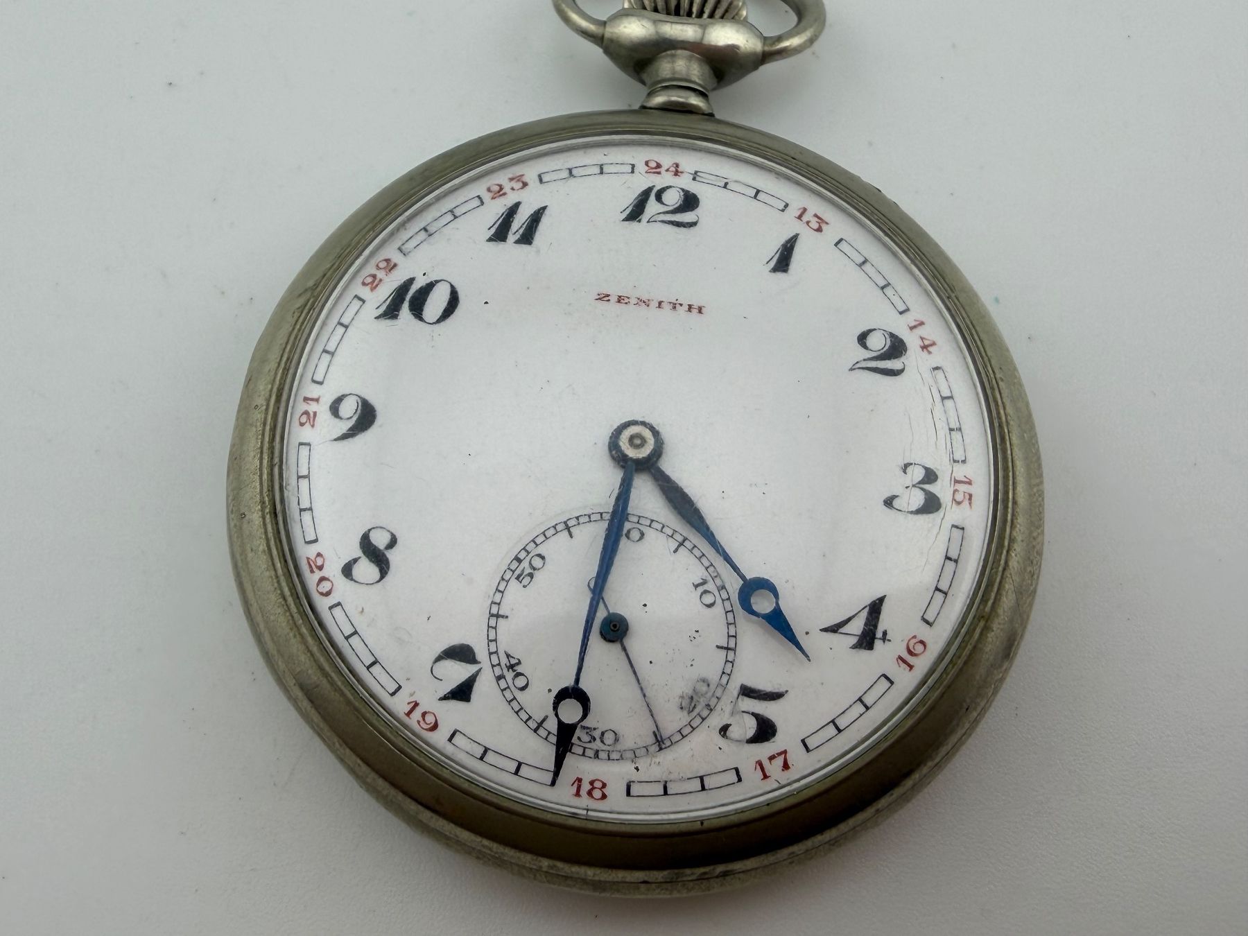 Zenith Orologi: Vintage ZENITH Taschenuhr läuft – Usato da Biel/Bienne venduto da MrP_WatchesBiel 1