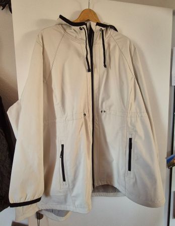 Ulla Popken - HYPRAR Light-Softshelljacke Linen White 58/60