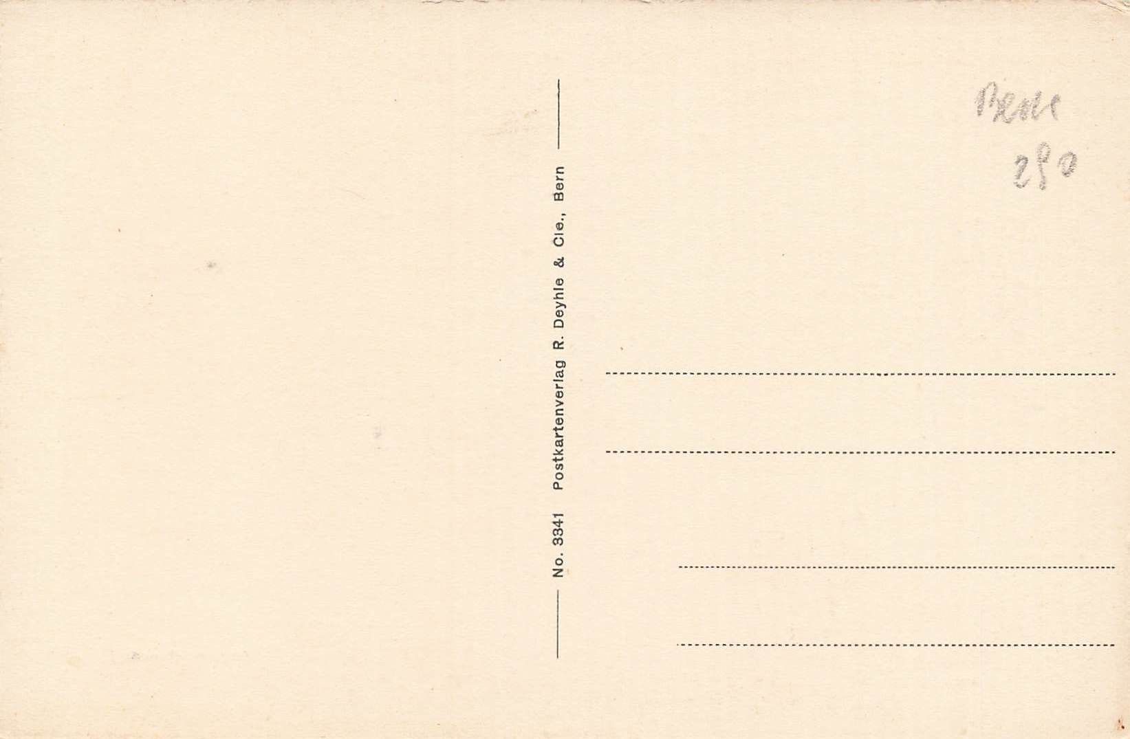 Cartoline postali: Gsteig bei Interlaken (BE) Pfarrkirche mit Efeubewachsenem – Usato da Biasca venduto da Blenio71 1