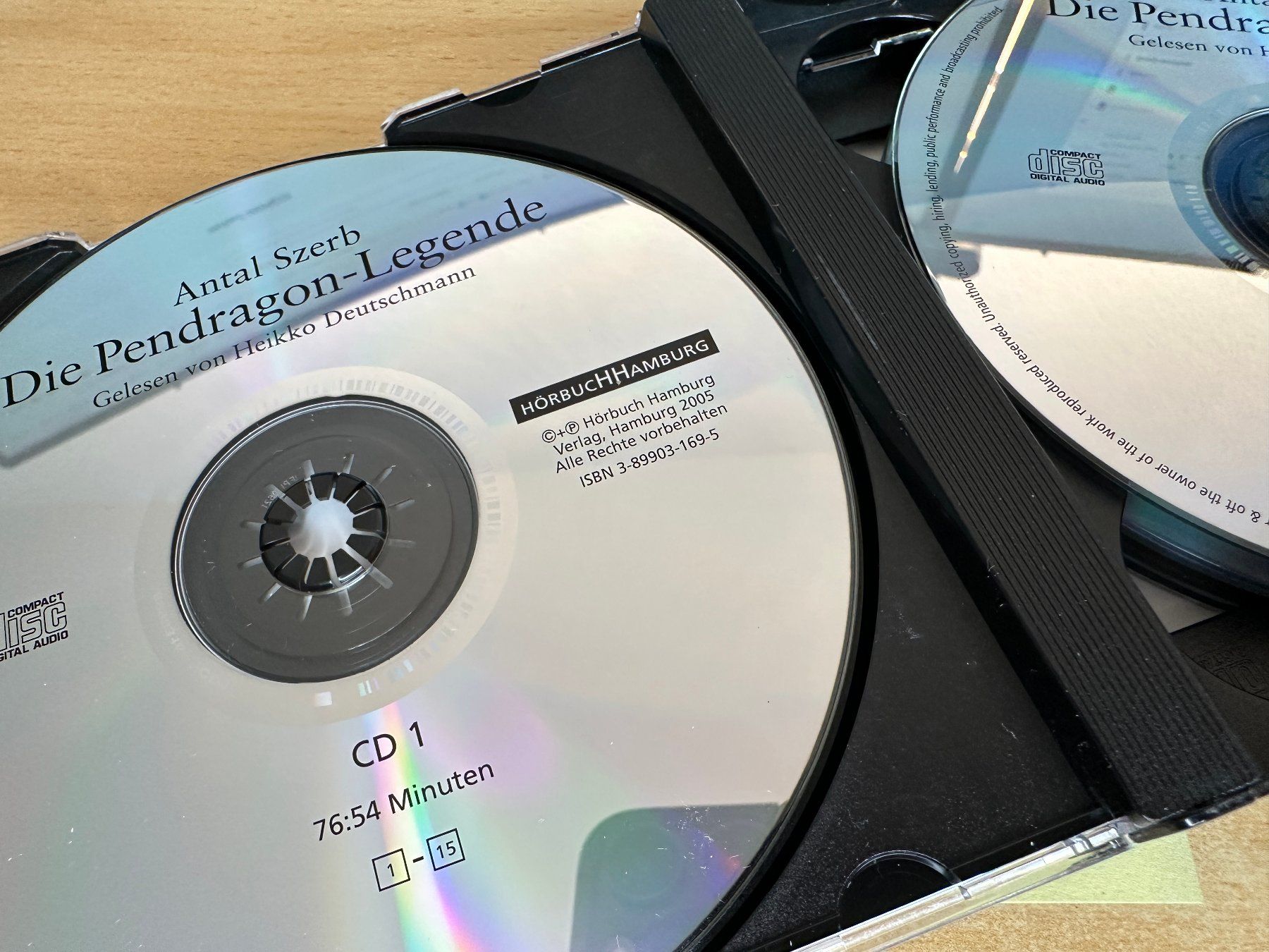 Hörbücher: Antal Szerb - Die Pendragon - Legende - 5 CD – Gebraucht aus Rikon im Tösstal von Alpenmutz 2