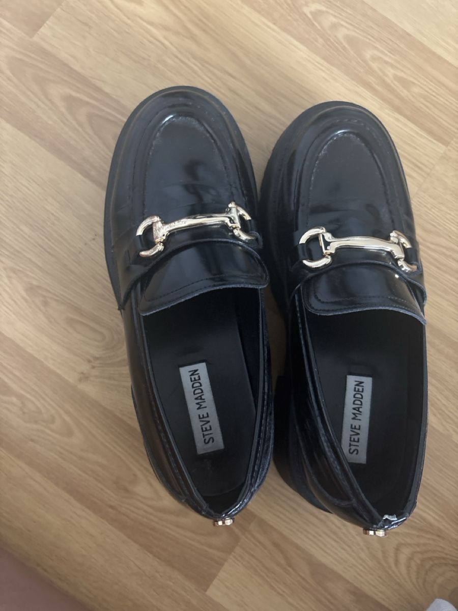 Steve Madden Scarpe da donna: Steve Madden Loafers schwarz – Usato da Luzern venduto da ema_7jmv