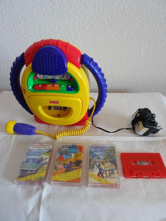 Kinder Kassettenrecorder + 4 Globi Kass. Kaufen auf Ricardo