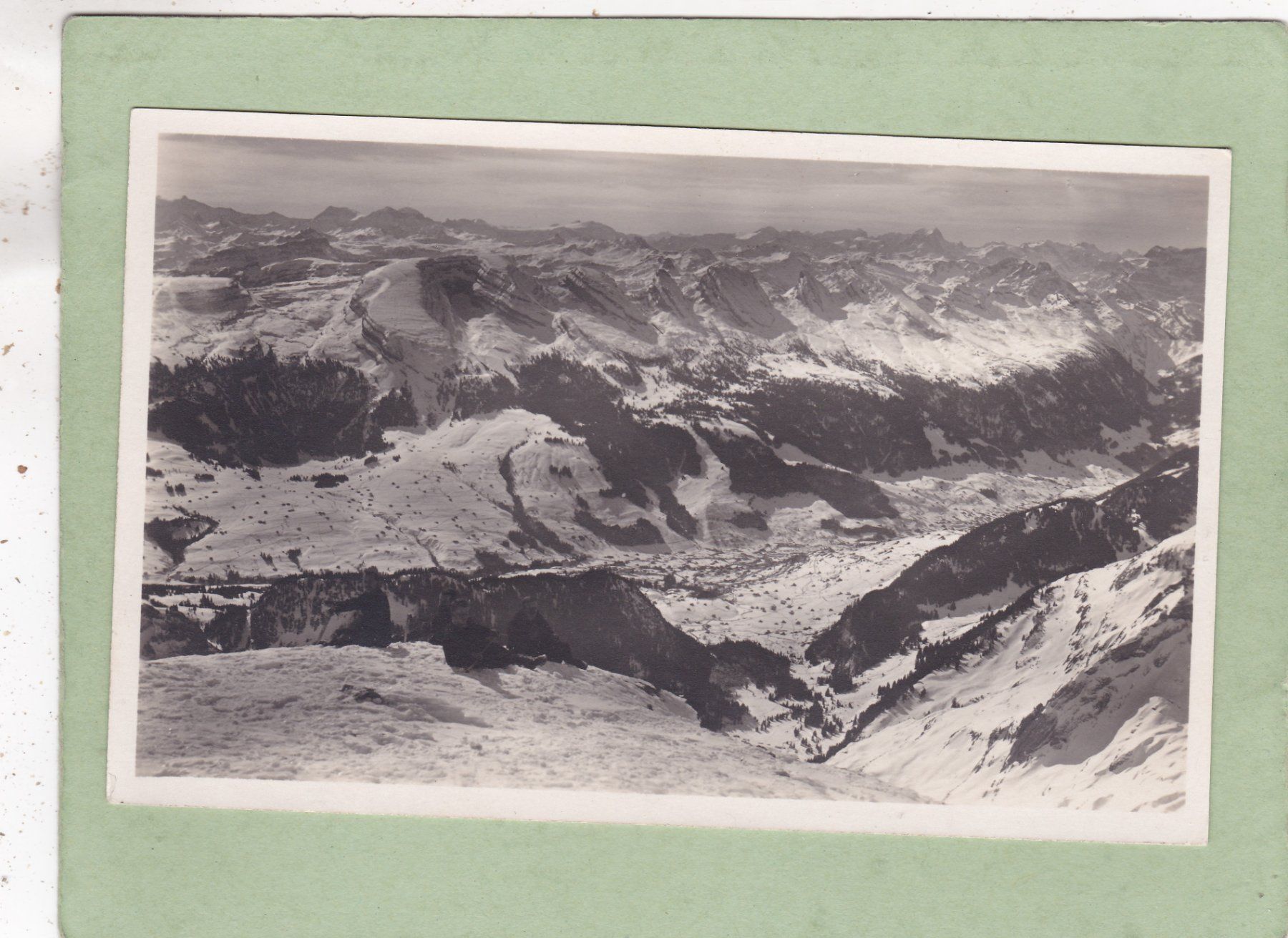 Cartoline postali: Säntis Panorama nach Südwest – Usato da Herisau venduto da Lisegrat2008