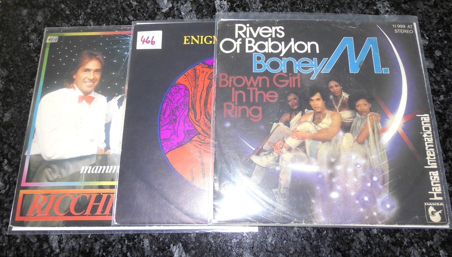 Dischi in vinile: Schallplatten-Klassiker: Boney M, Ricchi e Poveri, Enigma – Usato da Rheinau venduto da thespecials