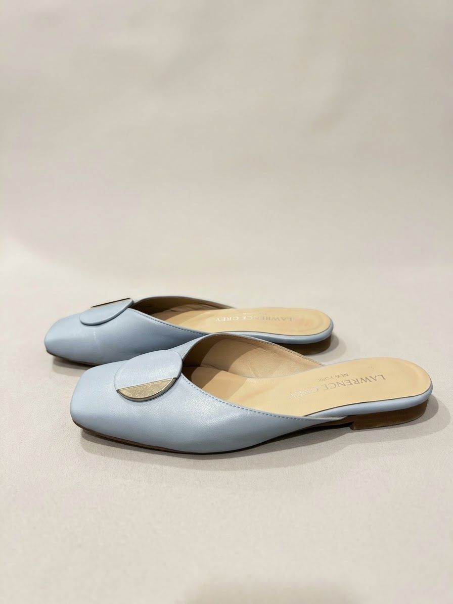 Damenschuhe: Mules Lawrence Grey bleu clair – Gebraucht aus Echichens von unideks 2