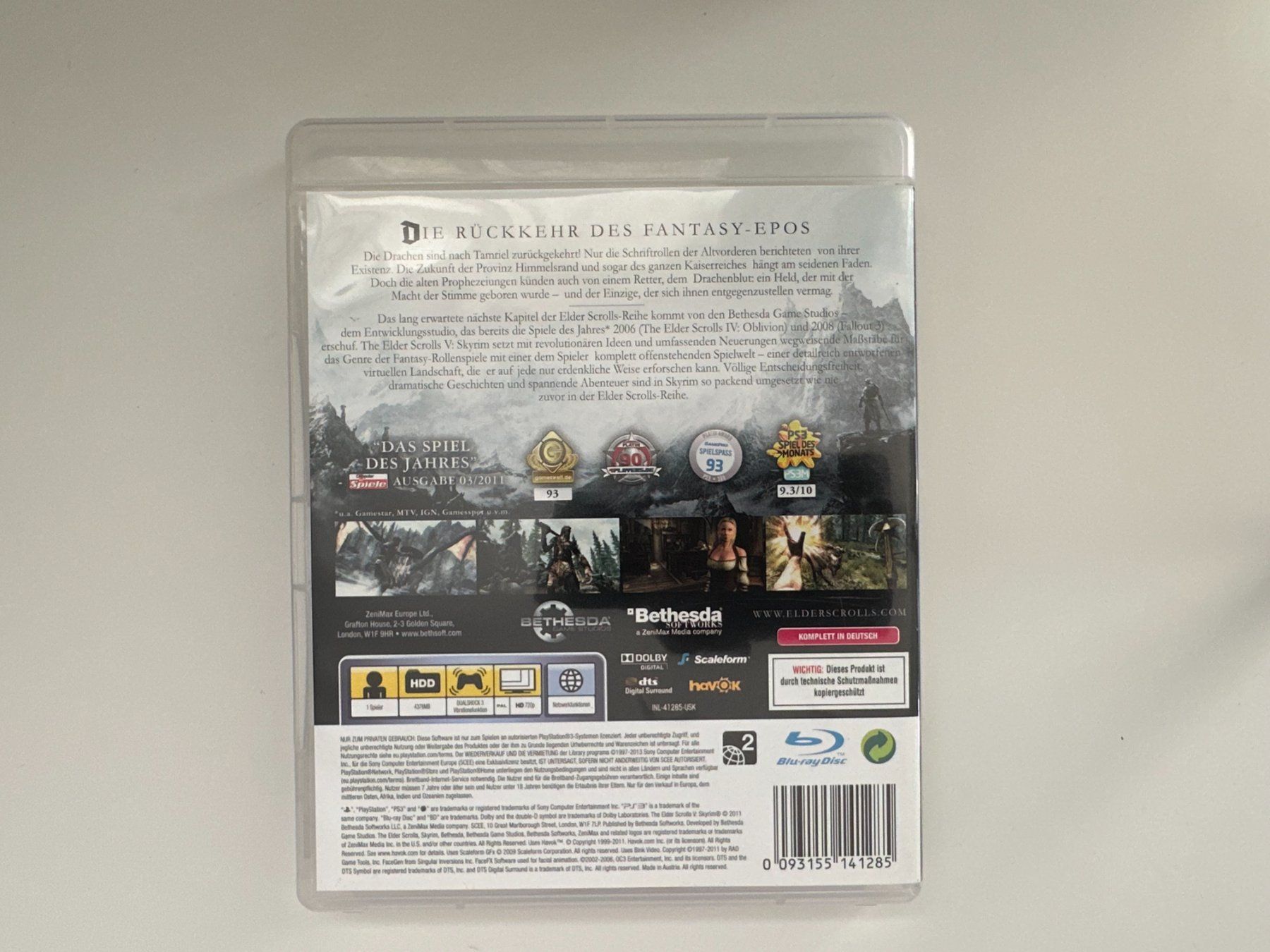 Sony Giochi: The Elder Scrolls V: Skyrim, Sony Playstation 3, PS3 – Usato da Couvet venduto da nay_prh5 2