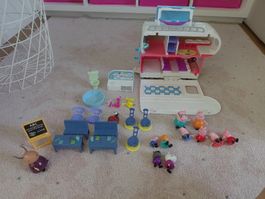 Peppa Wutz Wohnwagen mit viel Zubehör 