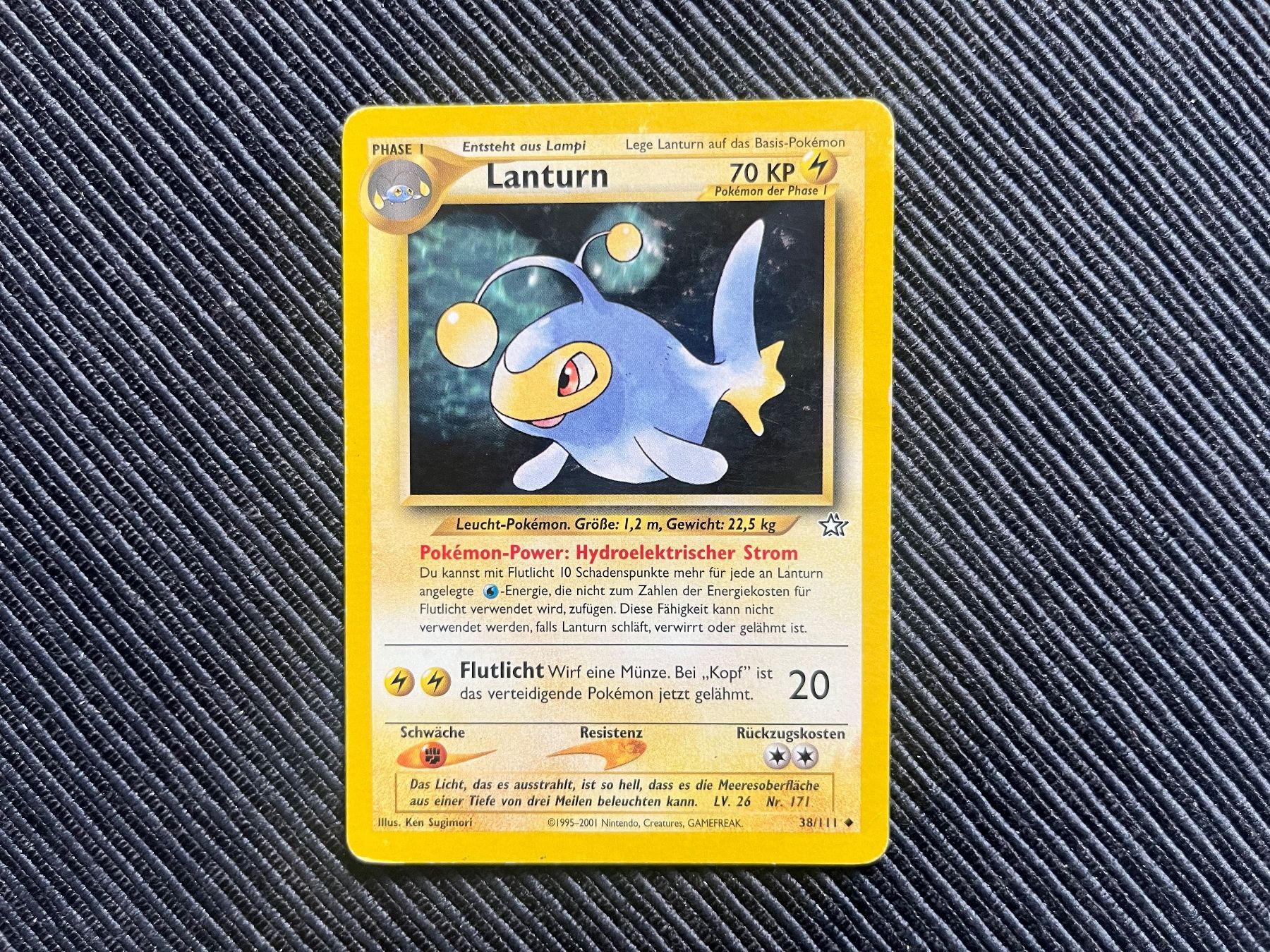 Pokémon Carte collezionabili: Pokemon Lantrun non Holo Neo Genesis – Usato da Wabern venduto da Collectfun