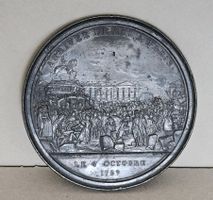 Französischen Revolution, Plakette um 1800