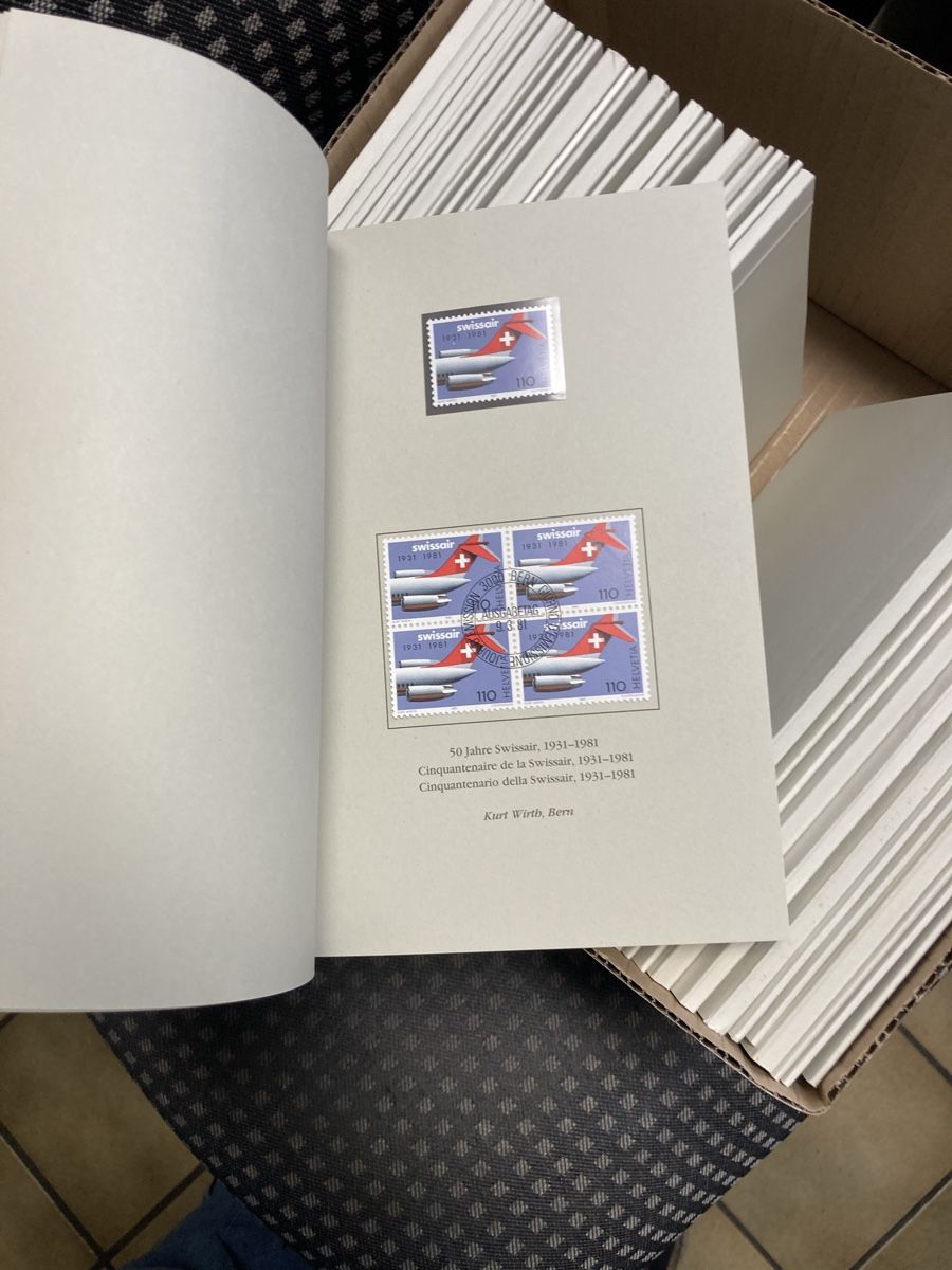 Tutti i francobolli: Sammlung ca. 50 Briefmarkenhefte Schweiz  – Usato da Kilchberg ZH venduto da etienne64 1