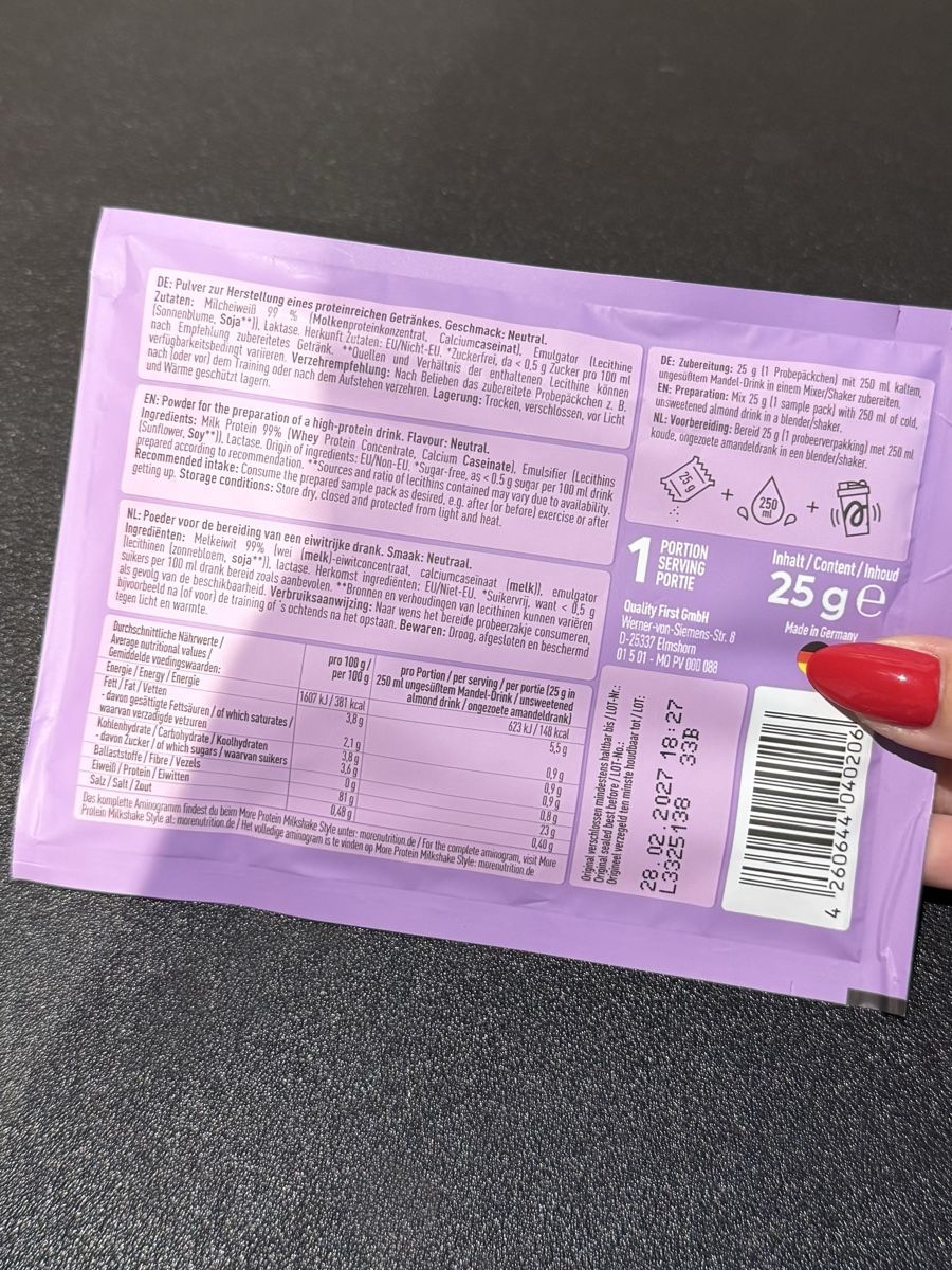 More Nutrition Aliments & Spécialités: More Milkshake Style, neu! – Neuf avec emballage d'origine à Tuggen par jess_gls06 1