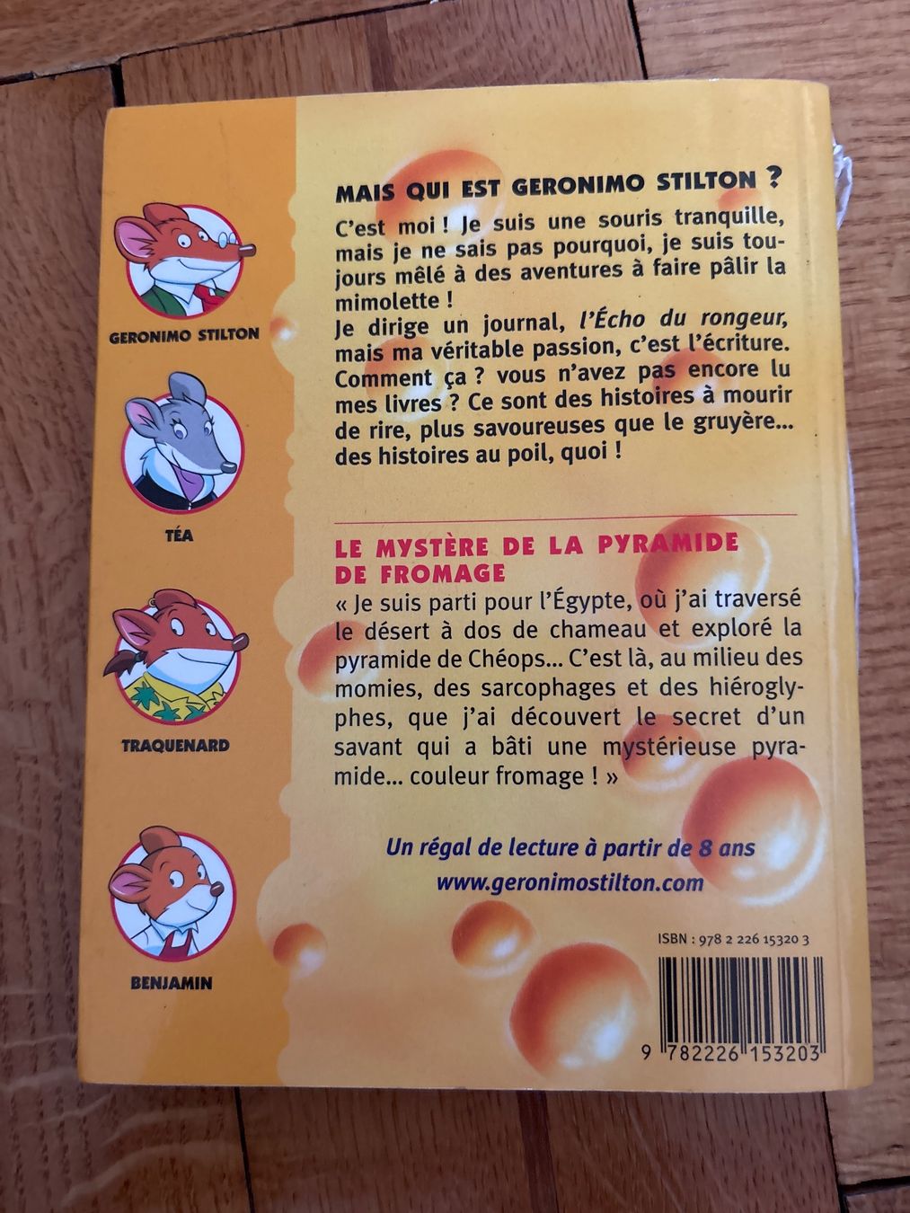 Libri: Geronimo Stilton: Le Mystère de la Pyramide de Fromage – Usato da Genève venduto da Livsonman 1