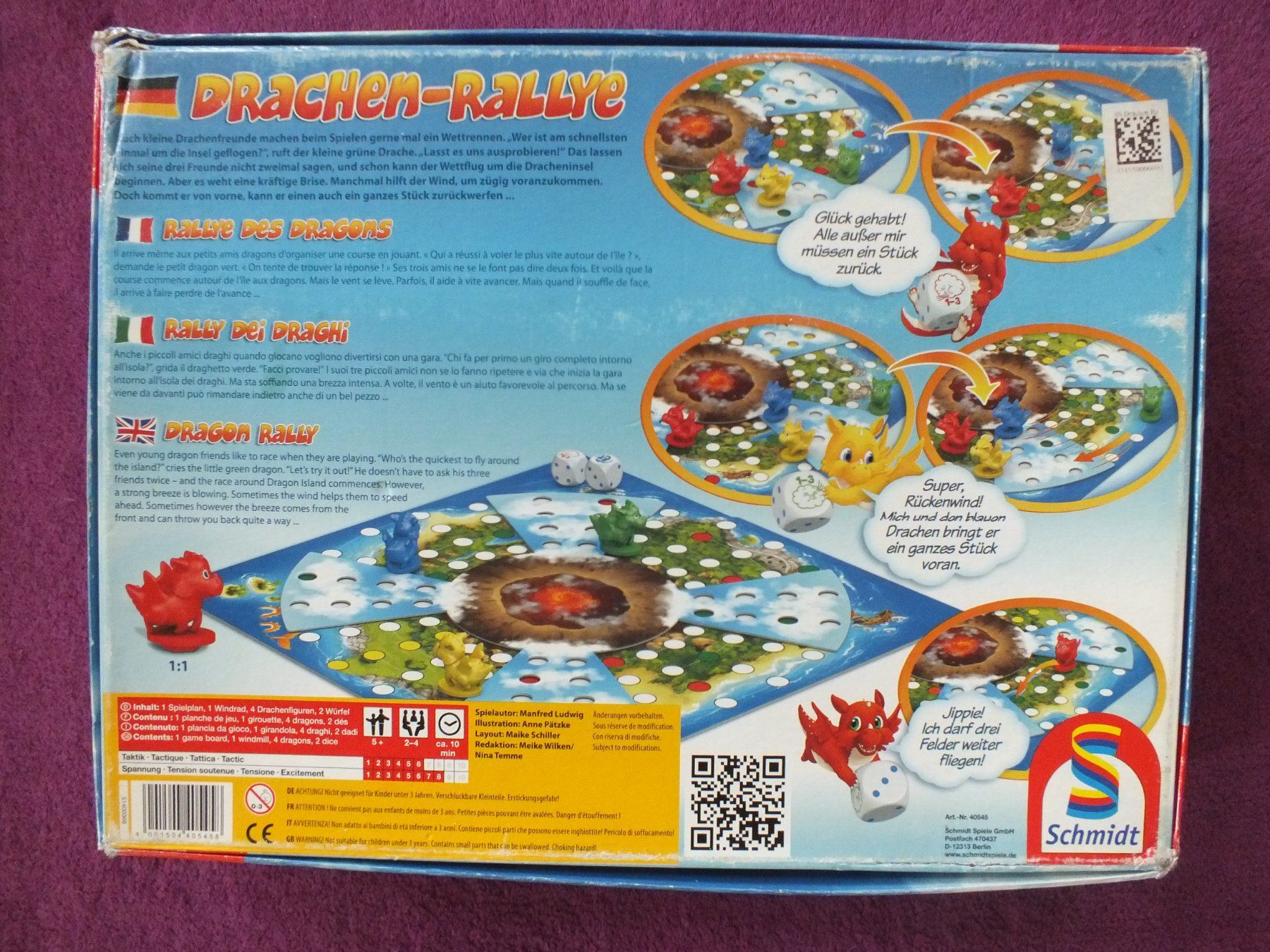 Giochi: Schmidt Spiel - Drachen Rallye – Usato da Müllheim Dorf venduto da Seeeule01 1