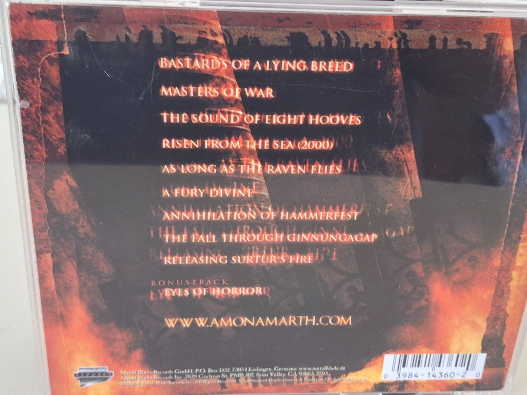 CD: CD Amon Amarth _ The Crusher / Melodic Death Metal – Usato da Aarberg venduto da Jackup1 1