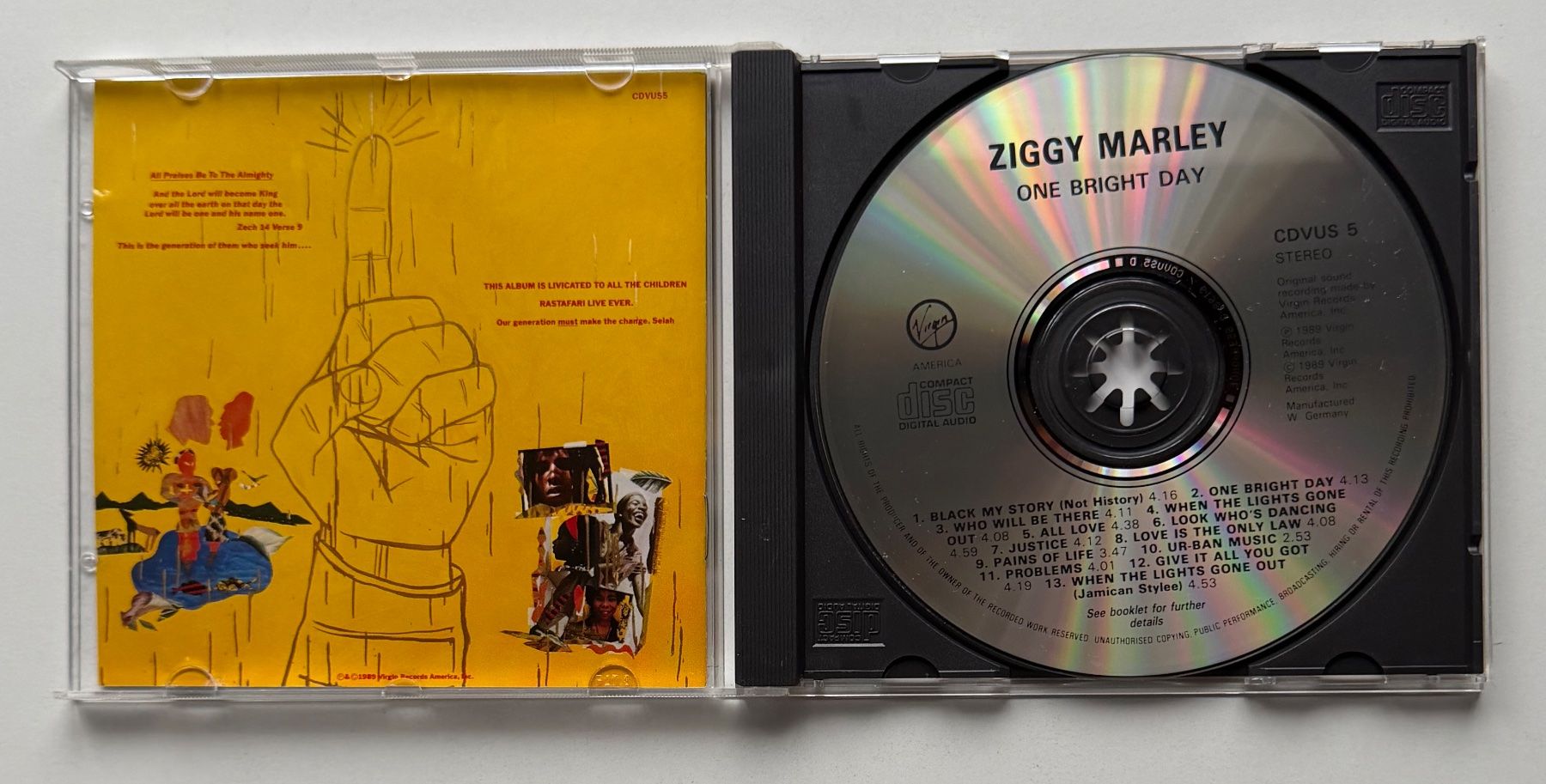 CD: Ziggy Marley & The Melody Makers / One Bright Day – Usato da Näfels venduto da rottabi 2