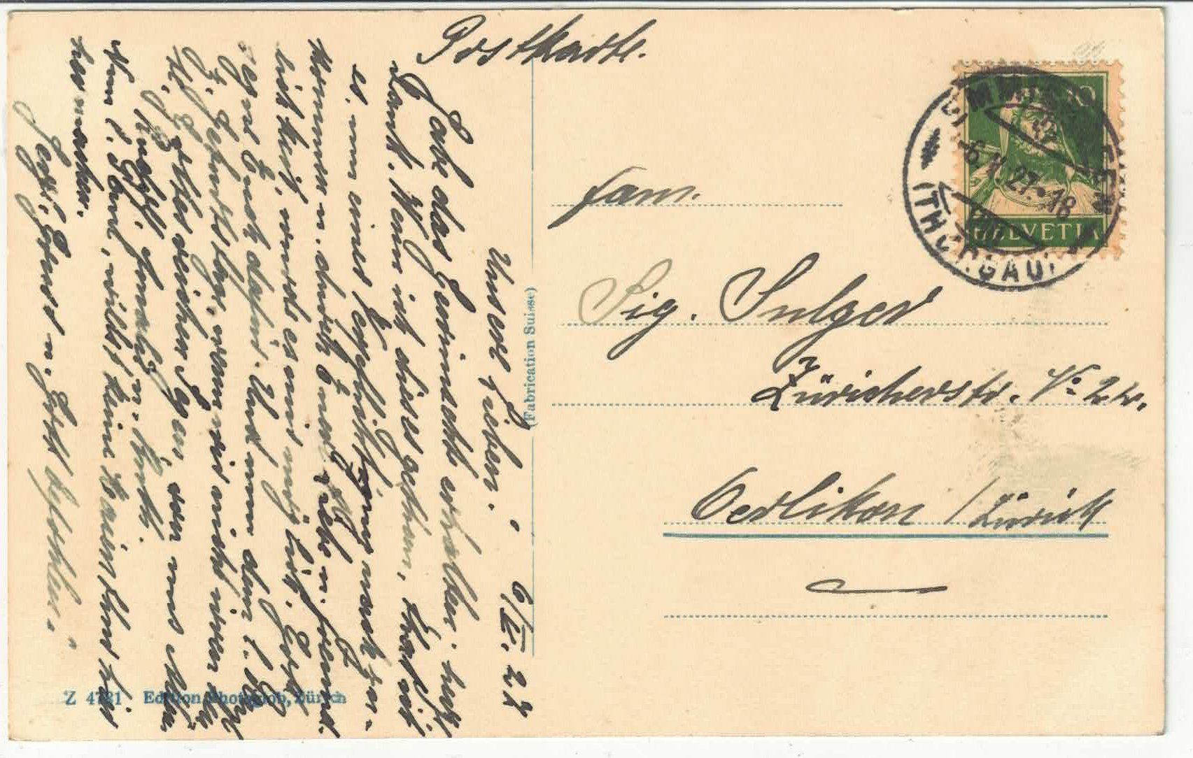 Cartes postales: Emmishofen - Generalansicht – D'occasion à Ettingen par Kartenplanet 1