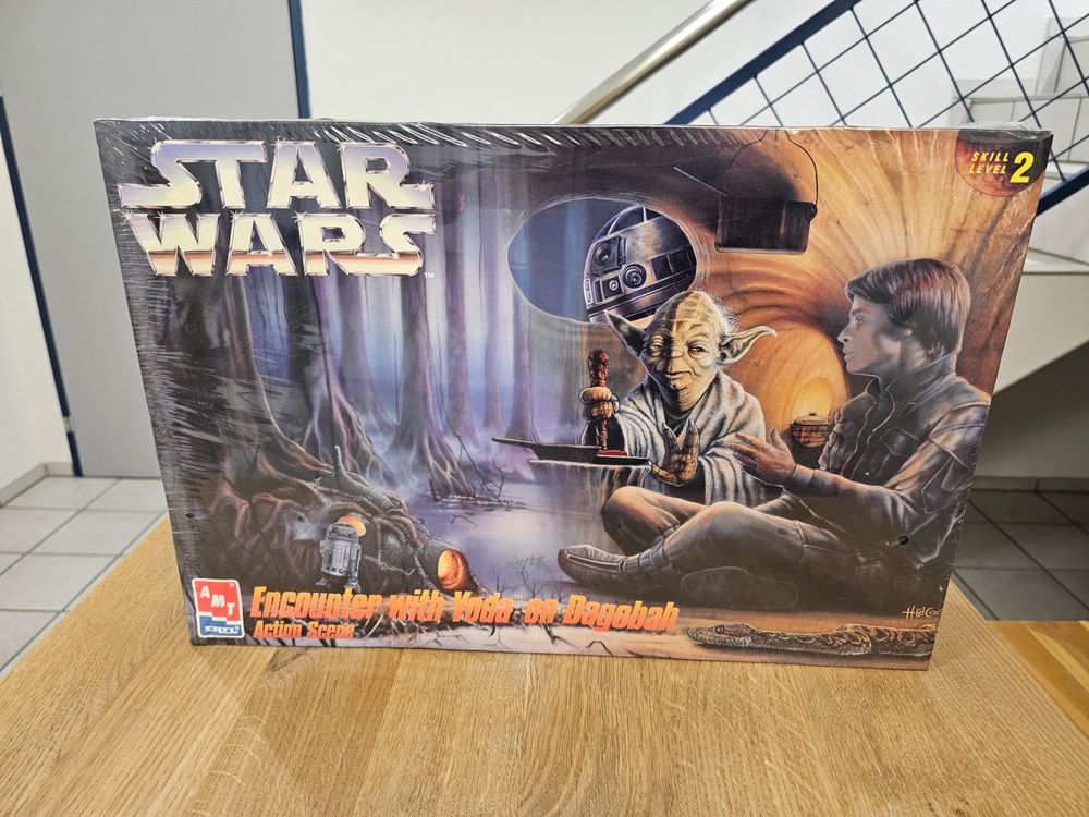 Maquette Star Wars - Yoda / Luke / Dagobah Encounter - 1995, Neuve Sous Blister