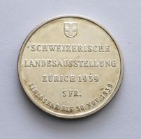 ZÜRICH - 5Fr. 1939 - Schweizerische Landesausstellung