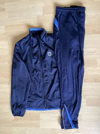 Lauf Jacke + Hose, 38/40, blau, gebraucht  /  LETZTE CHANCE