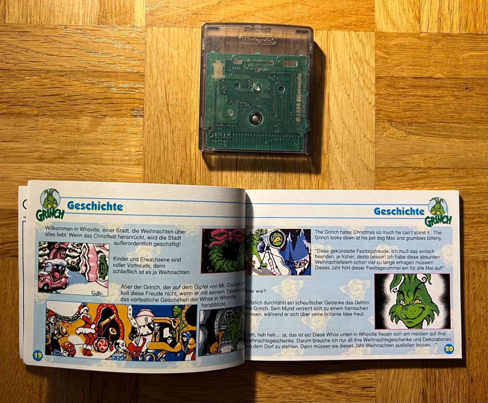 Nintendo Spiele: The Grinch - Game Boy Color Spiel – Gebraucht aus Rafz von SaintCruz 1