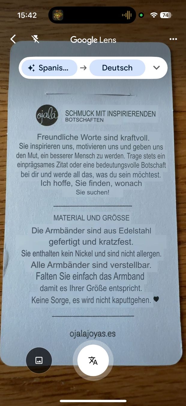 Armbänder & -reifen: Armreif " EVERYTHING HAPPENS FOR A REASON " – Gebraucht aus Basel von jetzt-wird-gemistet 4