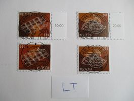 Voll Letzttagsstempel der Poststelle 1725 Posieux