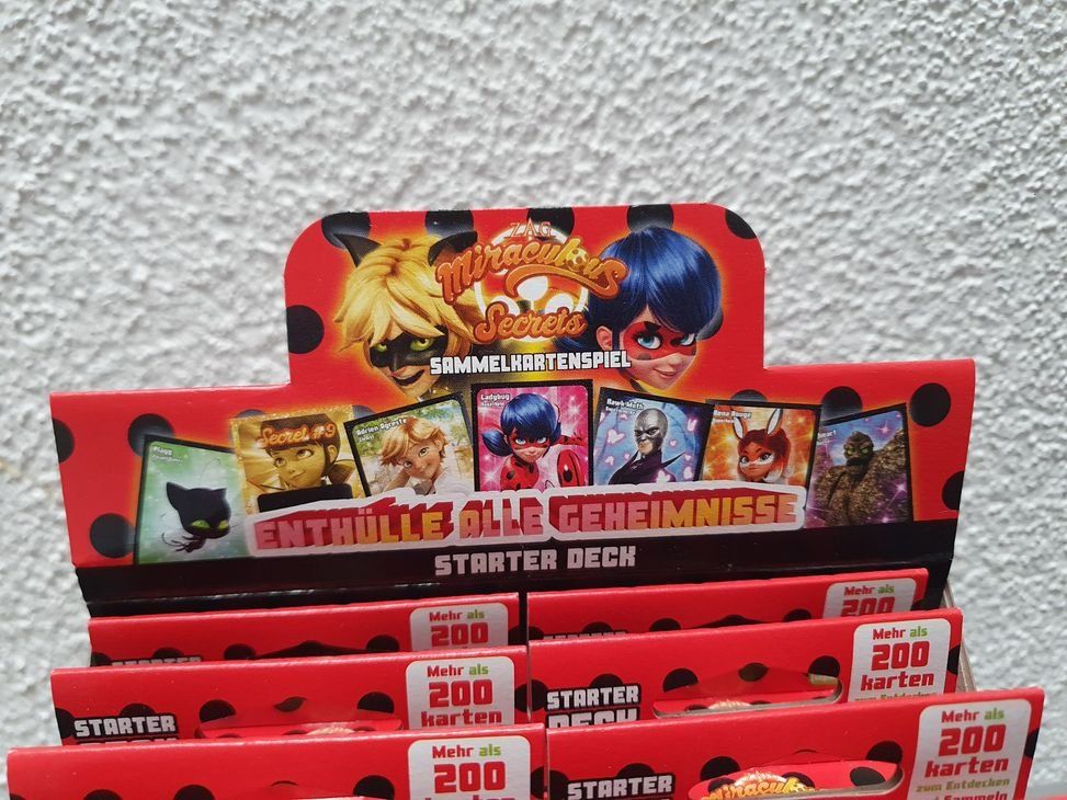 Jeux: Neu - Miraculous/Ladybug - 8x Sammelkartenspiel – Neuf avec emballage d'origine à Dagmersellen par Jarsetz_Restposten 1