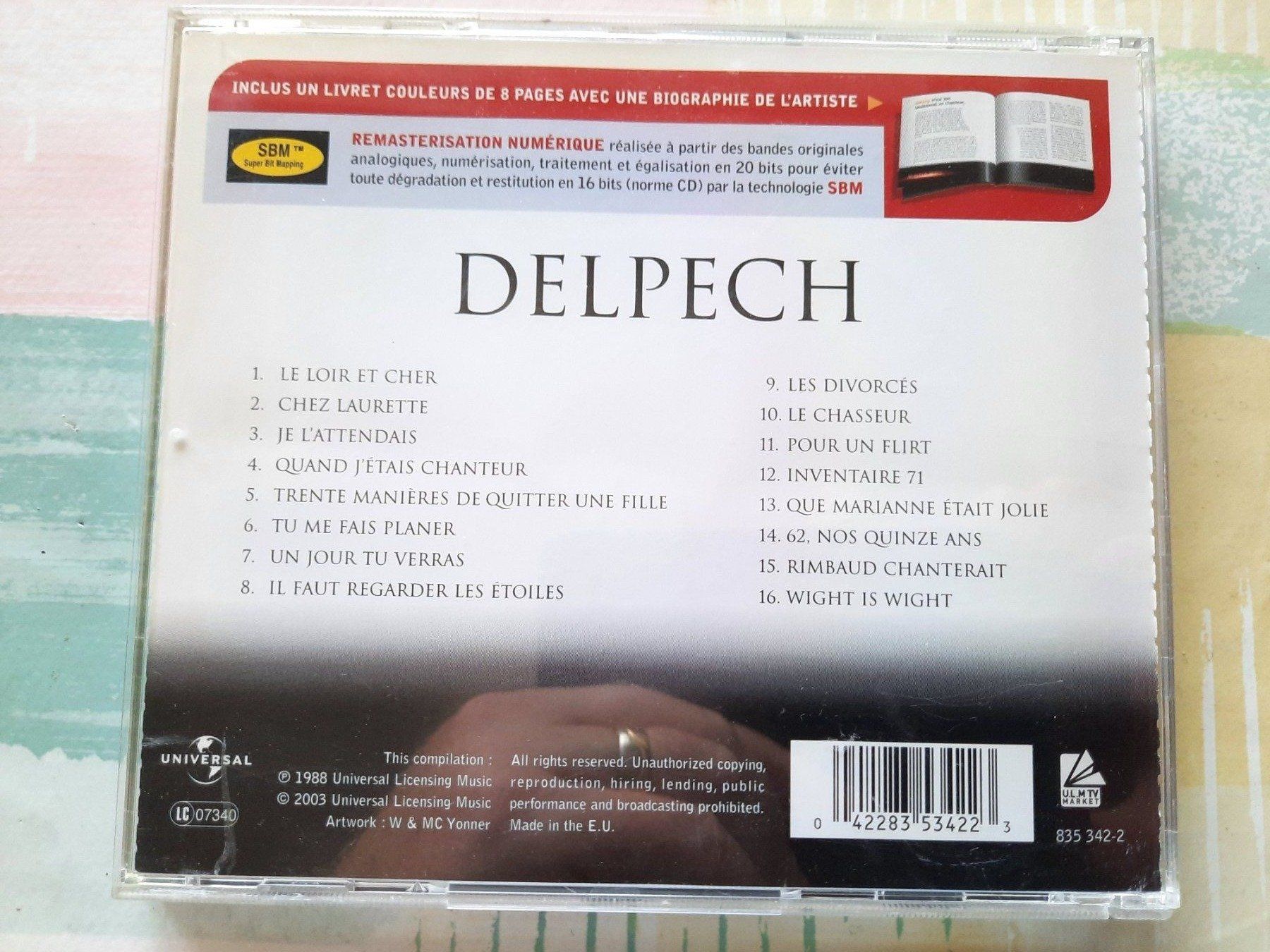 CDs: Cd Delpech - Master série – Gebraucht aus Pully von bro_n52j 1