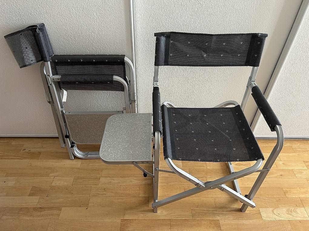 Tischset: 2 Bel-Sol high quality Camping Chairs with Table – Gebraucht aus Basel von Andrewg88