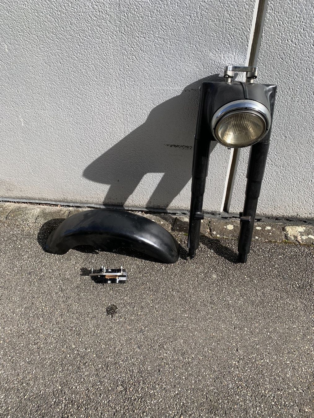 Harley-Davidson Tutti i ricambio per moto: HD Gabel mit Schutzblech ondBremsza nge – Usato da Allschwil venduto da bruno11 2