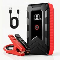 Jumpstarter 12V Starthilfe,Powerbank für Auto,Motorrad,Bus
