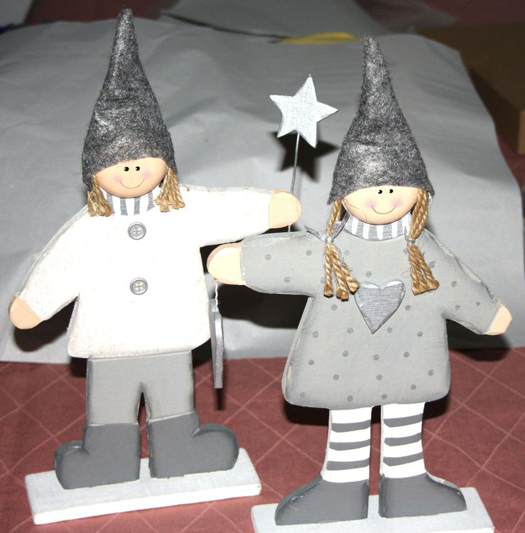 Keramik-Spardosen „Weihnachtself“ Für Kinder – 2 Stück Zum Basteln & Dekorieren In Der Weihnachtszeit