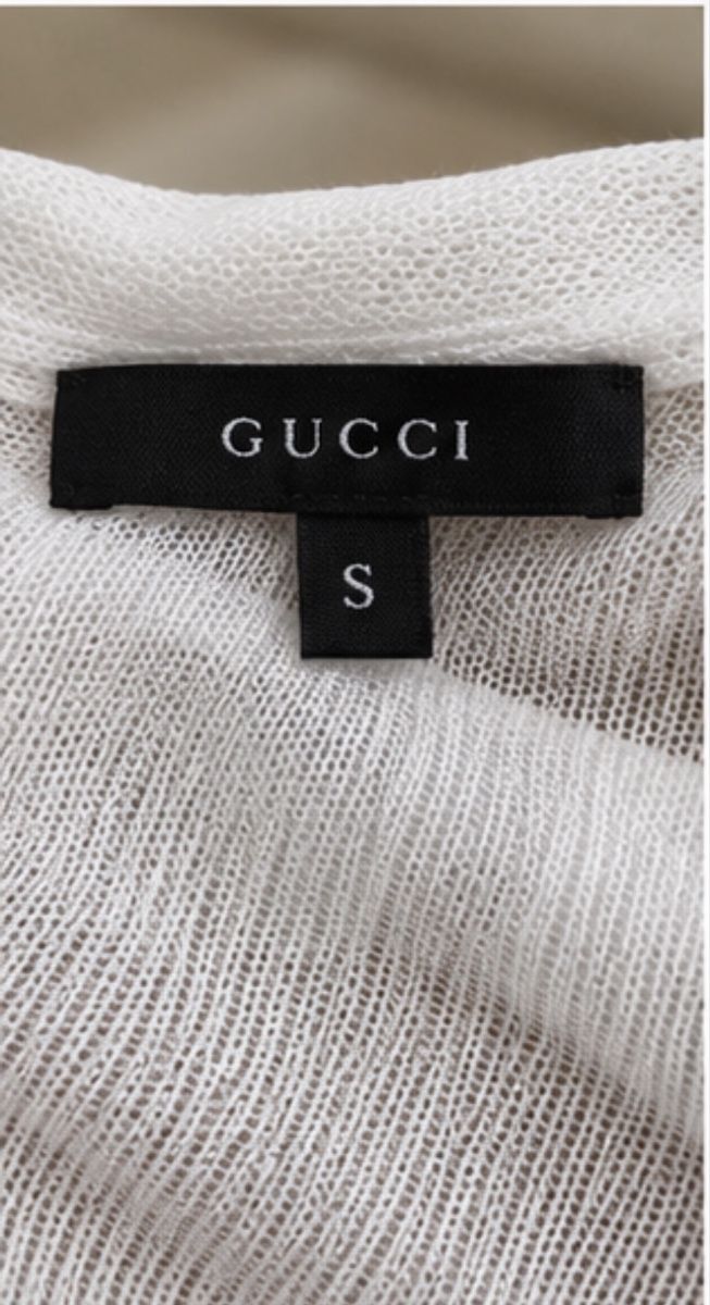 Gucci Blusen: Wickelbluse Gucci weiss Grösse S – Gebraucht aus Rodersdorf von gstaad06 1