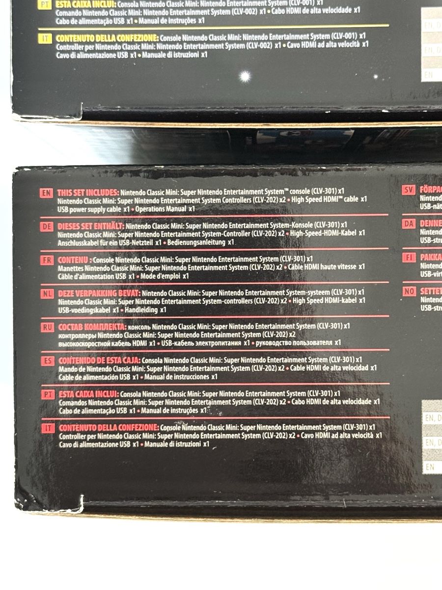 Nintendo Konsolen: Nintendo Classic Mini NES + SNES (2 x Set) – Neu (gemäss Beschreibung) aus Stansstad von  6