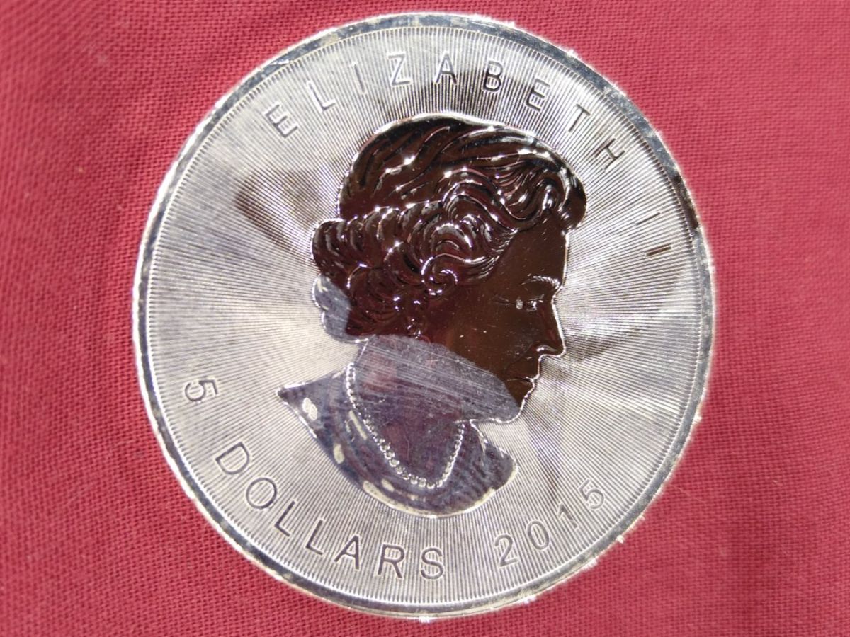 Toutes les monnaies: Silber Maple Leaf 1 oz - 2015 – D'occasion à Dättlikon par Quarz58 3