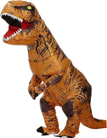 Aufblasbares Dinosaurier Kostüm - Fasnacht Hit!