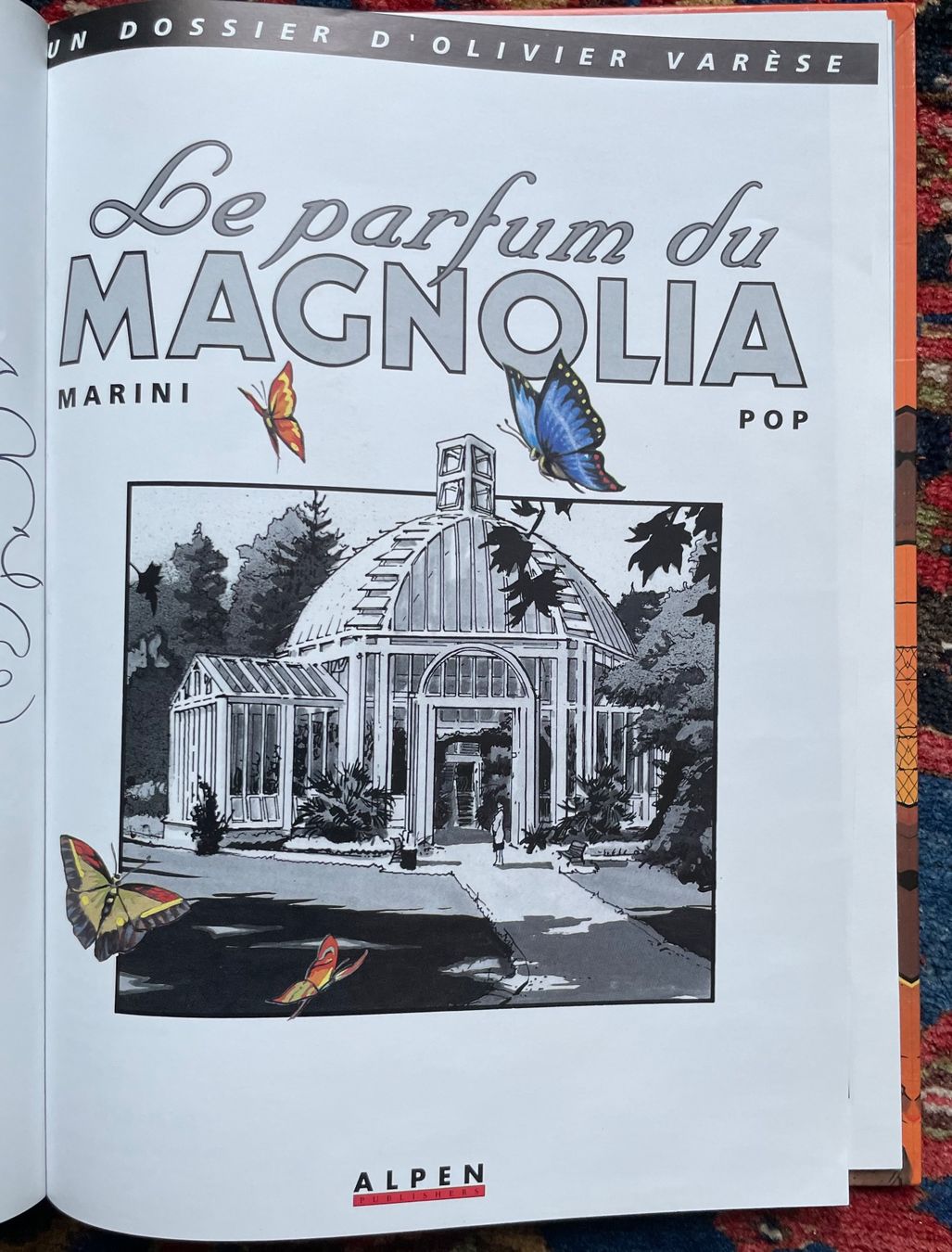 Comics: Marini le Parfum du magnolia + dessin – Gebraucht aus Biel/Bienne von  3