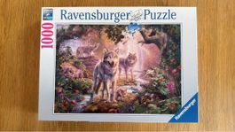 Ravensburger Puzzle 1000 Teile Wölfe guter Zustand