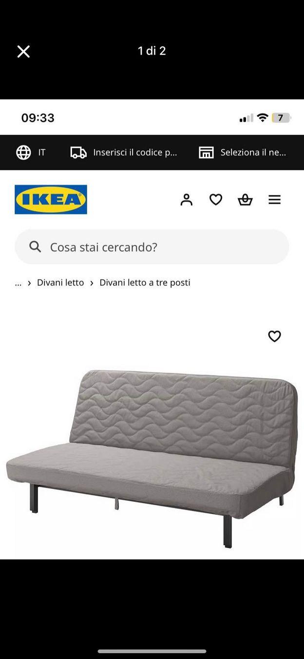 Ikea Sofas: Bettsofa Ikea Nyhamn – Gebraucht aus Küttigen von rostivo