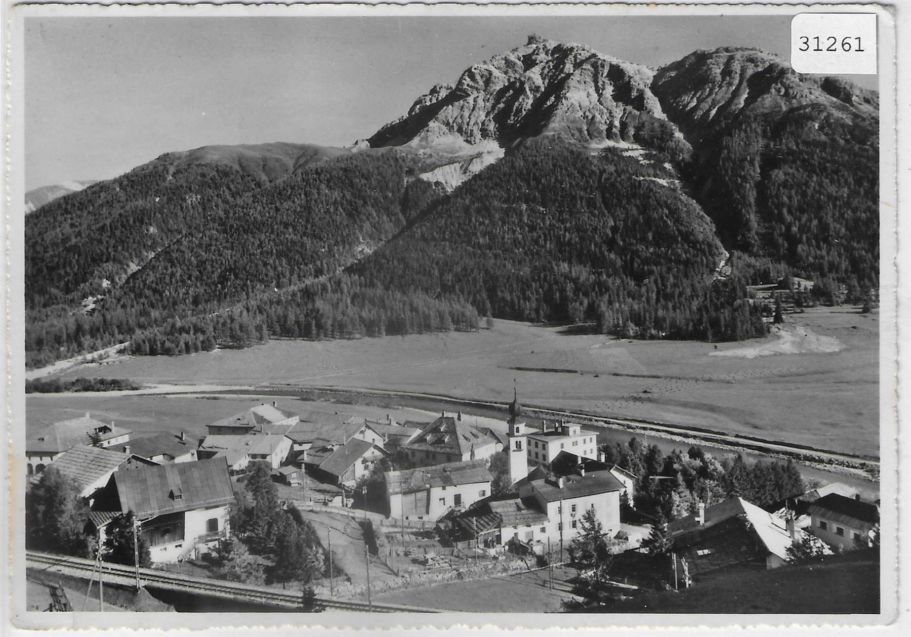 Cartoline postali: Madulain mit Piz Mezaun – Usato da Ettingen venduto da Kartenplanet