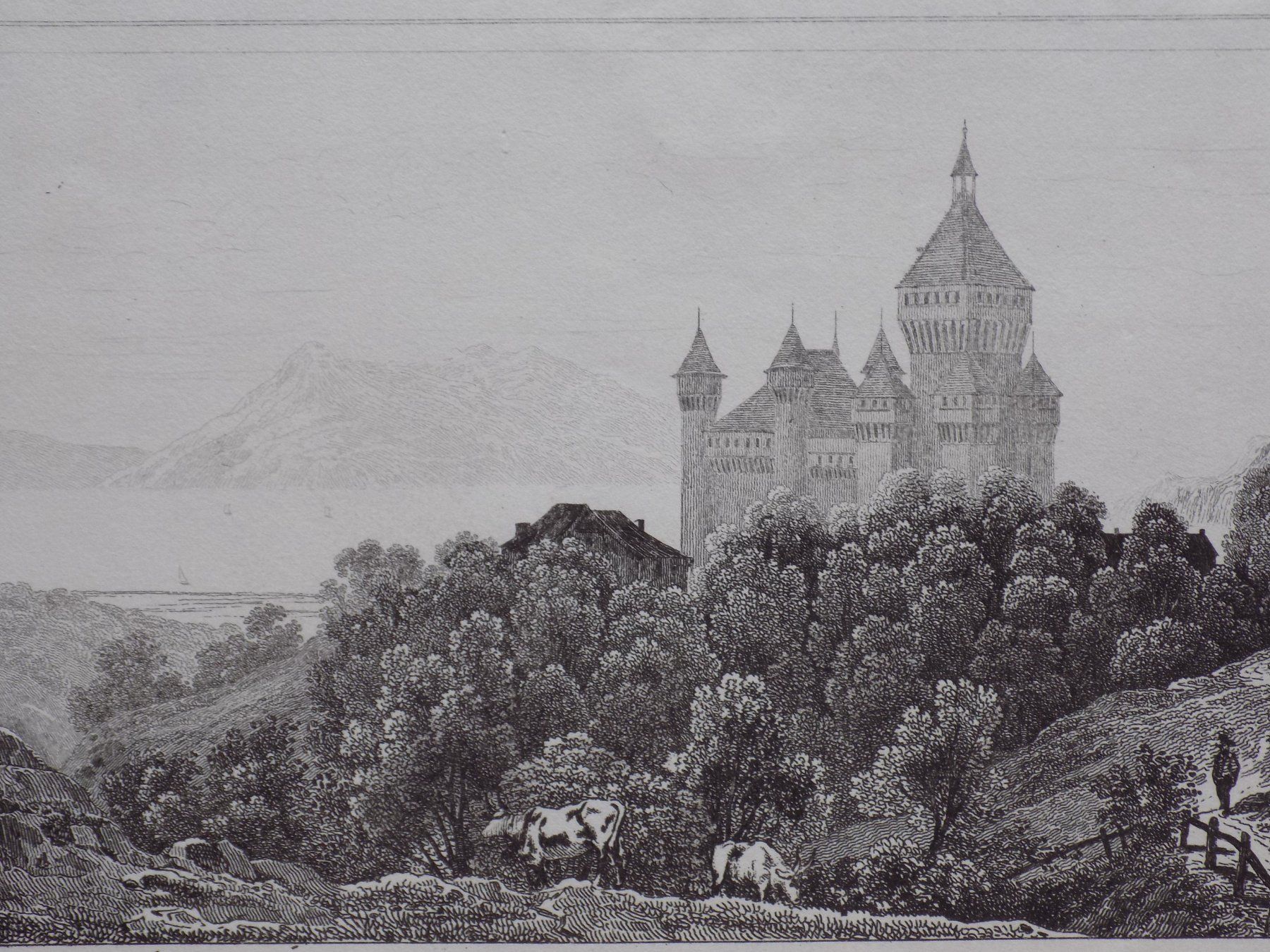 Stiche: Château de Vufflens – Gebraucht aus Risch von Rischli15 1