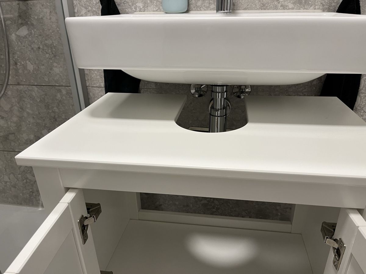 Ikea Installations & Meubles: Bad-Unterschrank, weiss – D'occasion à Zofingen par Tb117 2