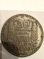 pièce de monnaie française de 20 Francs 1933