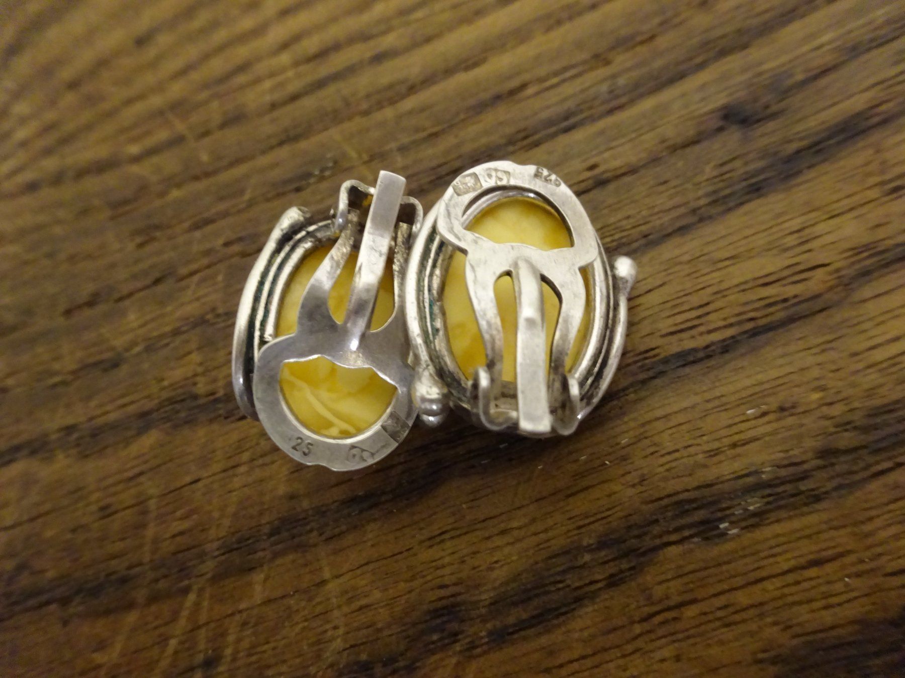 Boucles d'oreille: Bernstein Clips – D'occasion à Oetwil am See par Golfsud 6