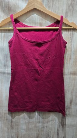 🎉 Pimkie Tanktop - XS - Beere / Burgunder