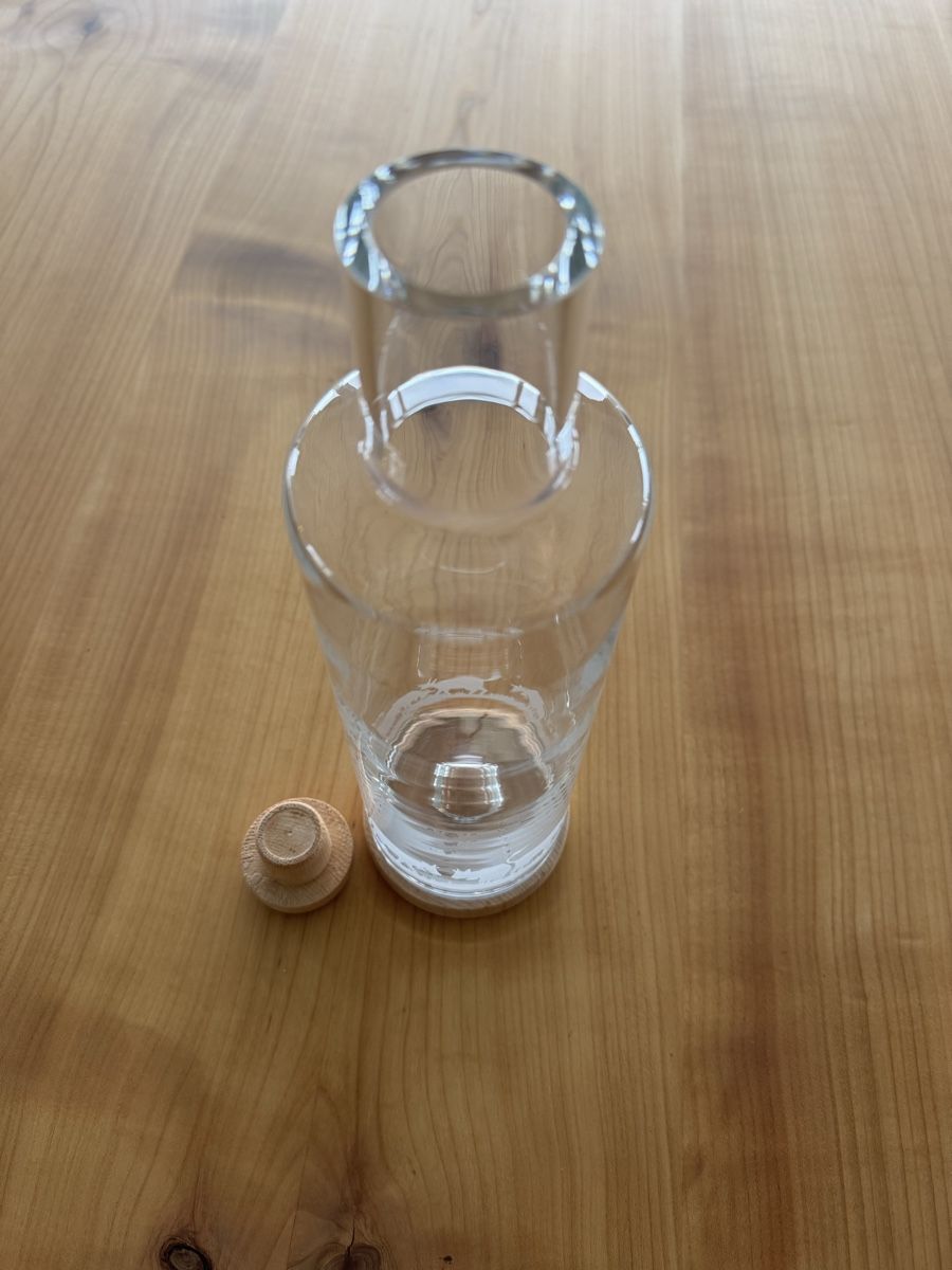 Caraffe: Glaskaraffe Arve mit Sujet – Usato da Meggen venduto da Bmoeve 2